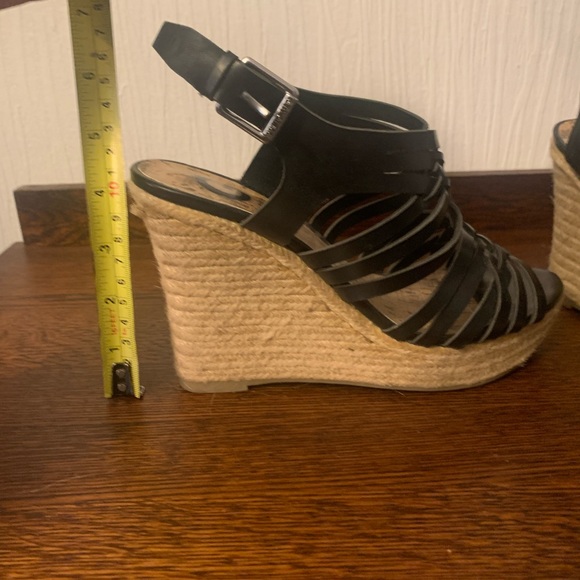 Guess Strappy Wedge Sandals - Picture 3 of 5
